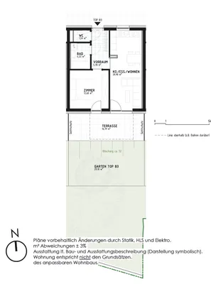 2-Zimmer-Wohnung mieten in Graz – 45,52 m², € 734 – Bild 7 von 7