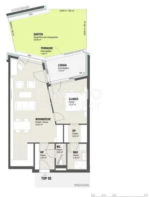 Immobilie kaufen in Mistelbach – 62,37 m², € 245.000 – Bild 14 von 14