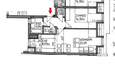 2-Zimmer-Wohnung mieten in Murtal – 55,6 m², € 547 – Bild 2 von 2