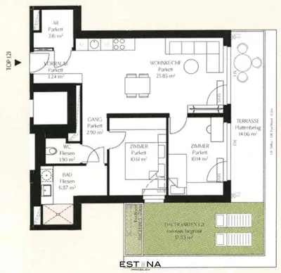 3-Zimmer-Wohnung mieten in Wien – 65,02 m², € 1.795 – Bild 13 von 13