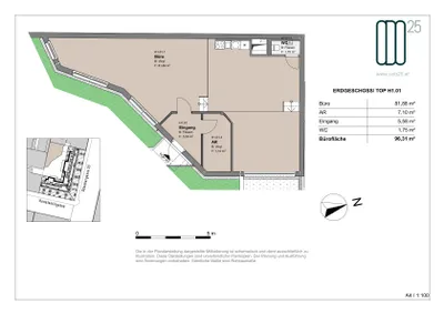 Gewerbeimmobilie mieten in Wien – 96 m², € 15 – Bild 4 von 7