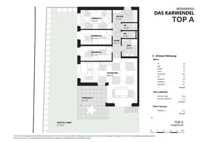4-Zimmer-Wohnung kaufen in Innsbruck-Land – 97 m², € 576.800 – Bild 4 von 5