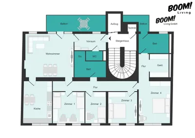 5-Zimmer-Wohnung kaufen in Wien – 160,57 m², € 1.299.000 – Bild 11 von 11
