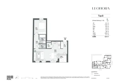 2-Zimmer-Wohnung kaufen in Wien – 62,81 m², € 439.000 – Bild 12 von 12