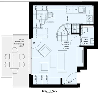 2-Zimmer-Wohnung kaufen in Wien – 52,1 m², € 399.900 – Bild 14 von 15