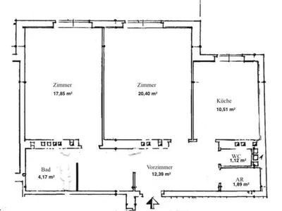 2-Zimmer-Wohnung mieten in Wien – 68,33 m², € 1.230 – Bild 11 von 11