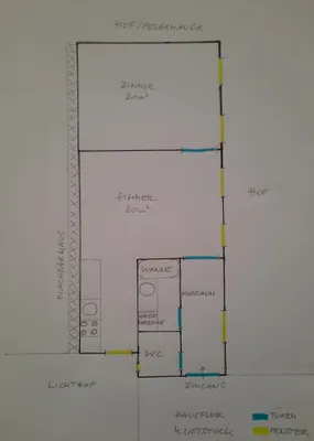 2-Zimmer-Wohnung kaufen in Wien – 54 m², € 327.000 – Bild 3 von 13
