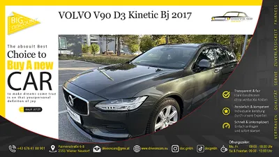 Volvo V90 *D3*AWD*Kinetic*LED*Active High Beam*Adapti...