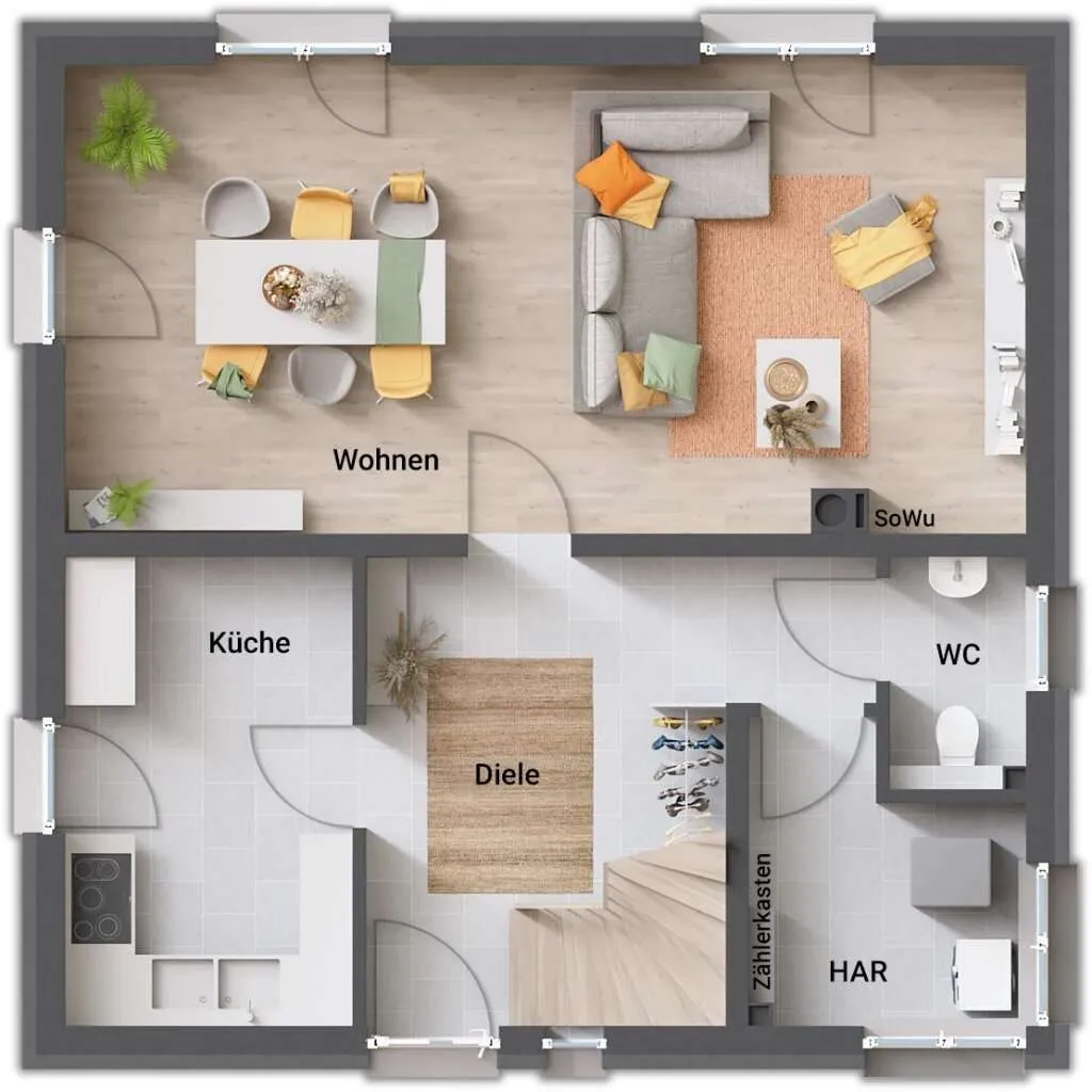 Das Haus für Ihren individuellen Stil – pohled 3