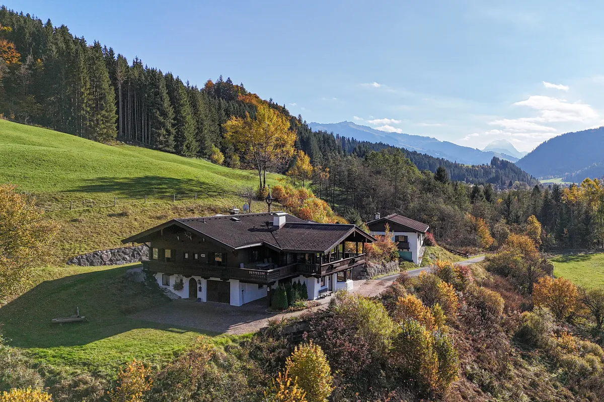 Landhaus mit Freizeitwohnsitz und traumhaftem Bergpanorama (06509) – pohled 3