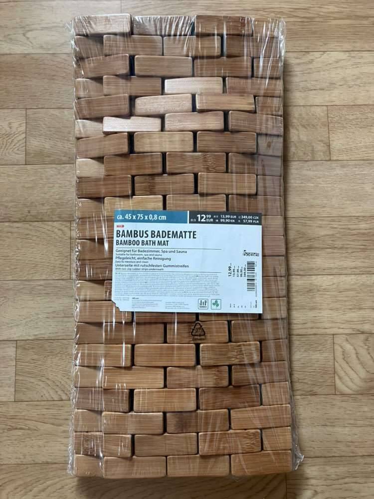 BADEMATTE Holz Bambus,  9,- (8271 Bad Waltersdorf) - willhaben