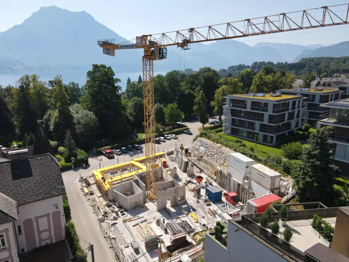 2-Zimmer - nach WESTEN ausgerichtet - RUHIG - HOFSEITIG - Altmünster - NEUBAU - zentrale Lage - Ansicht 2