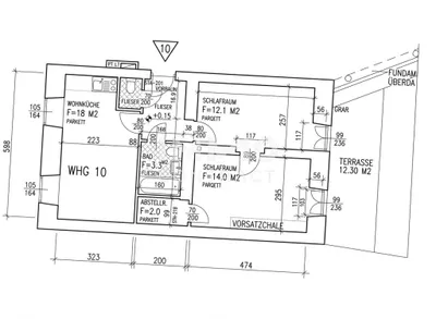 3-Zimmer-Wohnung mieten in Graz – 54,8 m², € 550 – Bild 11 von 11