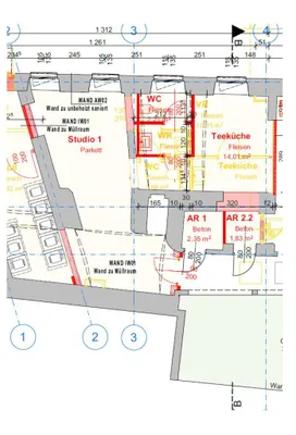 2-Zimmer-Gewerbeimmobilie mieten in Graz – 45 m², € 499 – Bild 12 von 17