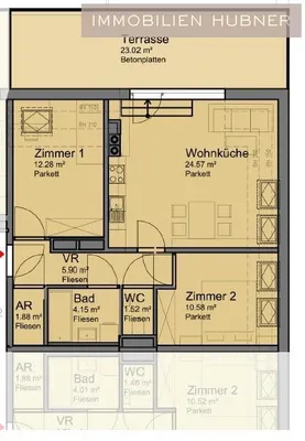 3-Zimmer-Wohnung mieten in Wiener Neustadt – 61 m², € 998 – Bild 12 von 15
