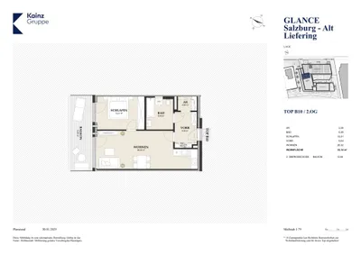 2-Zimmer-Wohnung kaufen in Salzburg Stadt – 53,14 m², € 416.500 – Bild 13 von 13