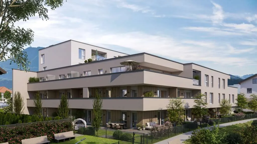 Provisionsfrei! Moderne 2 Zimmer Neubauwohnung in Salzburg Alt-Liefering - mit 12 m² Balkon, Tiefgarage, Lift und voller Wohnbauförderung! - Ansicht 2