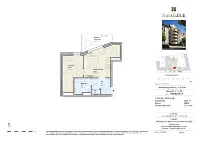 2-Zimmer-Wohnung kaufen in Wien – 38,86 m², € 298.000 – Bild 6 von 6