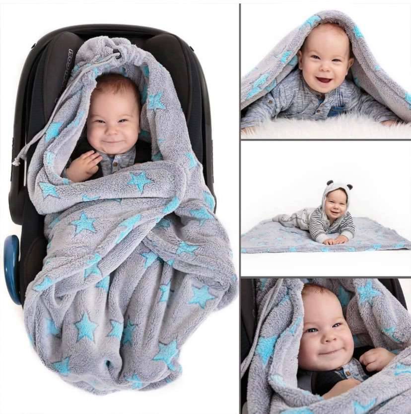 HOPPEDIZ Thermodecke - Einschlagdecke für Maxi Cosi bzw. Babyschale