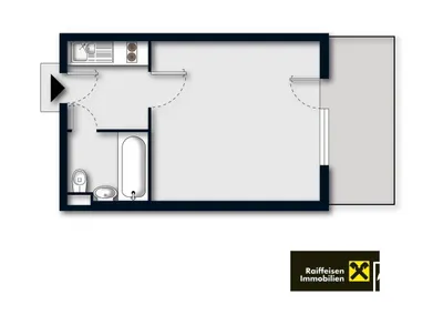 1-Zimmer-Wohnung kaufen in Salzburg-Umgebung – 28 m², € 155.000 – Bild 9 von 9