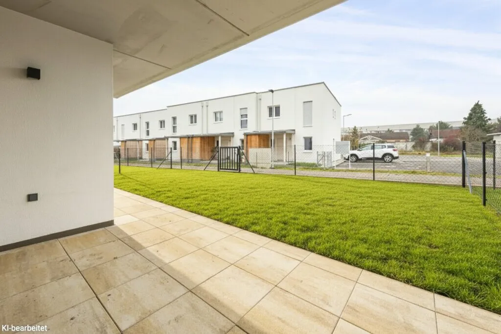 PROVISIONSFREI! Sofort vermietbare 3-Zimmer-Gartenwohnung mit sonniger Terrasse | Erstbezug | Perfekt für Anleger - Ansicht 3