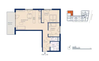 3-Zimmer-Wohnung kaufen in Innsbruck-Land – 79,37 m², € 525.000