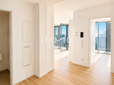 45. Etage - Dem Himmel so nahe - 3 Zimmer Eckwohnung - mit großer Freifläche – Bild 2
