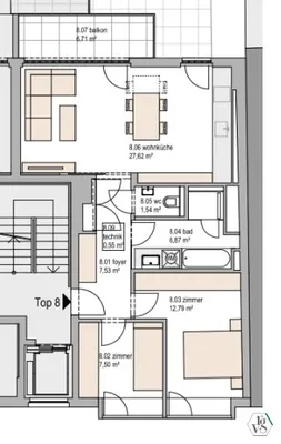 3-Zimmer-Wohnung kaufen in Wien – 64,19 m², € 473.000 – Bild 17 von 17