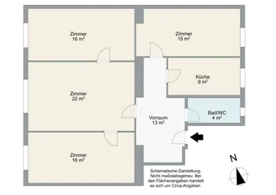 4-Zimmer-Wohnung kaufen in Wien – 97 m², € 365.000 – Bild 11 von 11