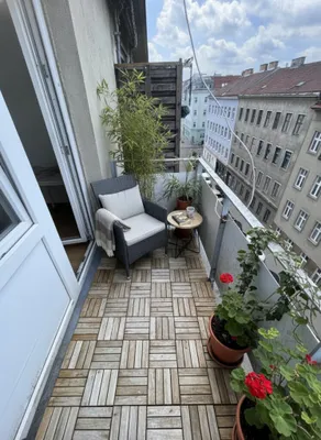 Charmante 1-Zi-Wohnung mit Balkon in 1100 Wien inkl. Heizkosten