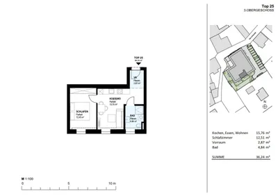 2-Zimmer-Wohnung kaufen in Kirchdorf an der Krems – 36,24 m², € 167.270 – Bild 6 von 12