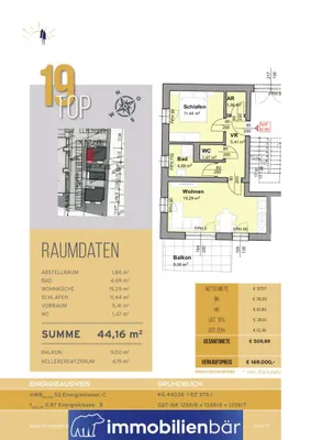 2-Zimmer-Wohnung kaufen in Grieskirchen – 50 m² – Bild 16 von 19