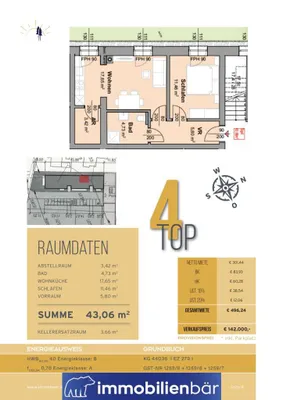 2-Zimmer-Wohnung kaufen in Grieskirchen – 50 m² – Bild 19 von 19