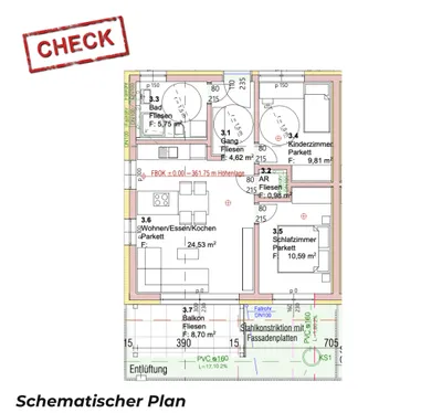 3-Zimmer-Wohnung kaufen in Graz-Umgebung – 56 m², € 215.000 – Bild 17 von 17