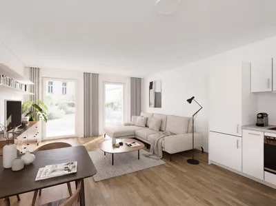 Urban Wohnen mit eigenem Garten - hochwertige 2-Zimmer-Neubauwohnung in 1120 Wien