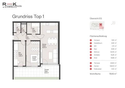 3-Zimmer-Wohnung kaufen in Salzburg-Umgebung – 78,17 m², € 560.000 – Bild 4 von 5