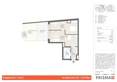 2-Zimmer-Wohnung kaufen in Wien – 50,78 m², € 349.600 – Bild 4 von 4