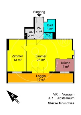 2-Zimmer-Wohnung kaufen in Wien – 56 m², € 249.000 – Bild 32 von 32