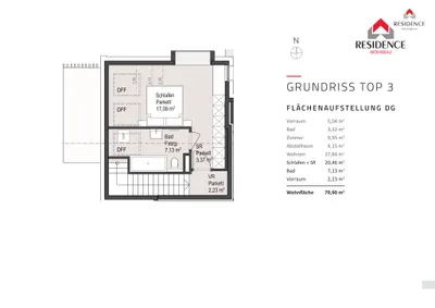 3-Zimmer-Wohnung kaufen in Salzburg Stadt – 79,9 m², € 760.000 – Bild 6 von 6