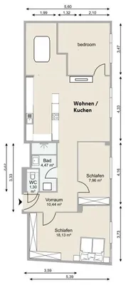 4-Zimmer-Wohnung mieten in Wien – 90 m², € 2.150 – Bild 25 von 29