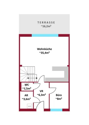 5-Zimmer-Immobilie mieten in Mattersburg – 108 m², € 1.100 – Bild 11 von 12