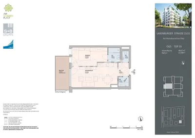 2-Zimmer-Wohnung kaufen in Wien – 48,97 m², € 470.000 – Bild 11 von 11