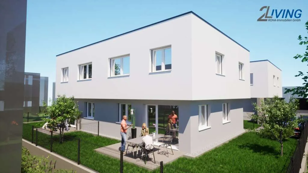Erzherzog 4Living | Ziegelmassive Doppelhaushälfte in Kagran | Haus 3 - Ansicht 3