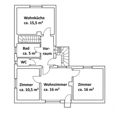 3-Zimmer-Haus kaufen in Graz-Umgebung – 72 m², € 325.000 – Bild 11 von 12