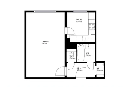 1-Zimmer-Wohnung mieten in Wien – 36 m², € 829 – Bild 9 von 10