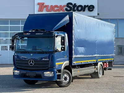 Mercedes-Benz Atego 1224 L 4x2 Pritsche mit Plane und LBW LKW über 3,5t