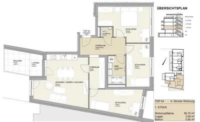 4-Zimmer-Wohnung kaufen in Graz – 86 m², € 378.000 – Bild 16 von 16
