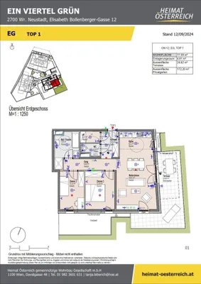 3-Zimmer-Wohnung kaufen in Wiener Neustadt – 77,59 m², € 397.300 – Bild 20 von 25