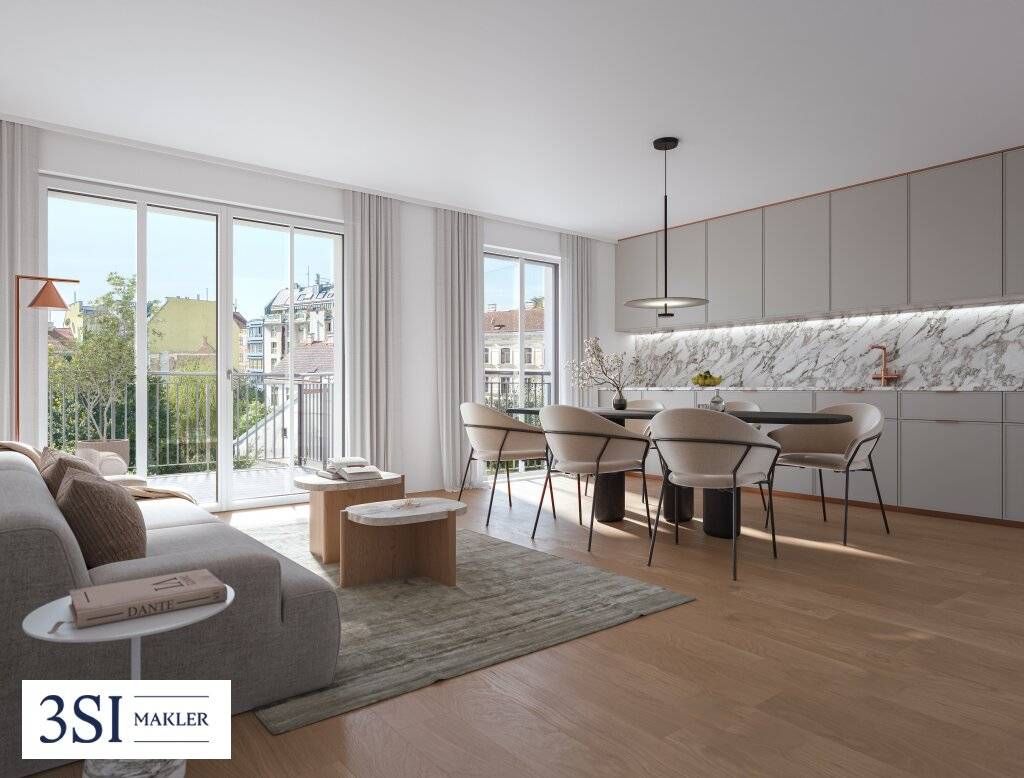 The Anthony: Ihr persönliches Wohlfühlparadies - traumhafte 3-Zimmer-Wohnung mit sonniger Terrasse und Garten, Wien