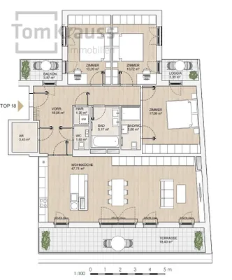 4-Zimmer-Wohnung kaufen in Wien – 127,47 m² – Bild 13 von 16
